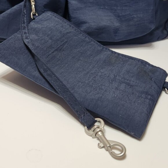 Baggallini Crossbody Travel Bag with Trolley Sleeve – Navy Blue - Picture 6 of 11